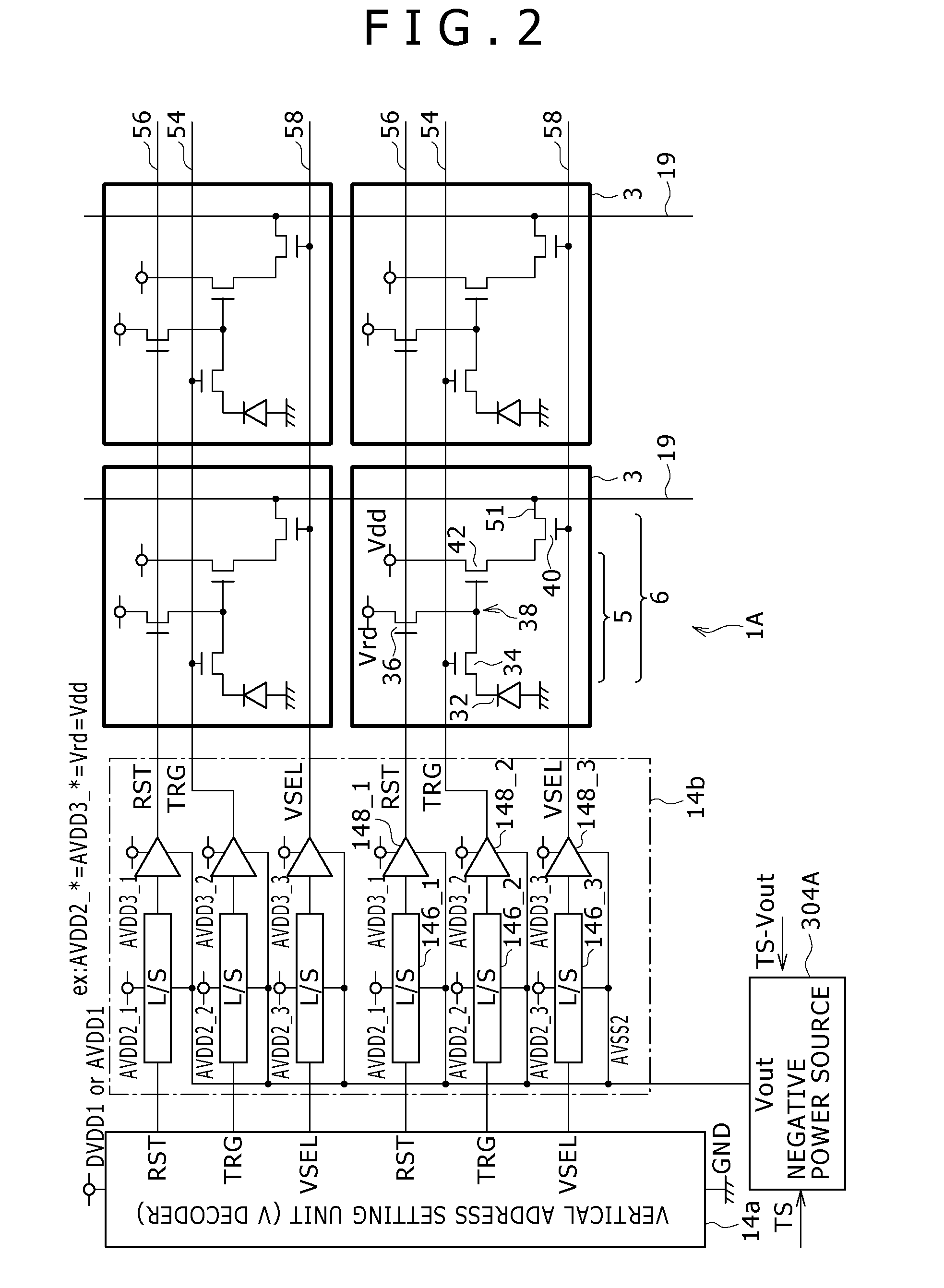 Solid-state imaging device, imaging device and driving method of solid-state imaging device