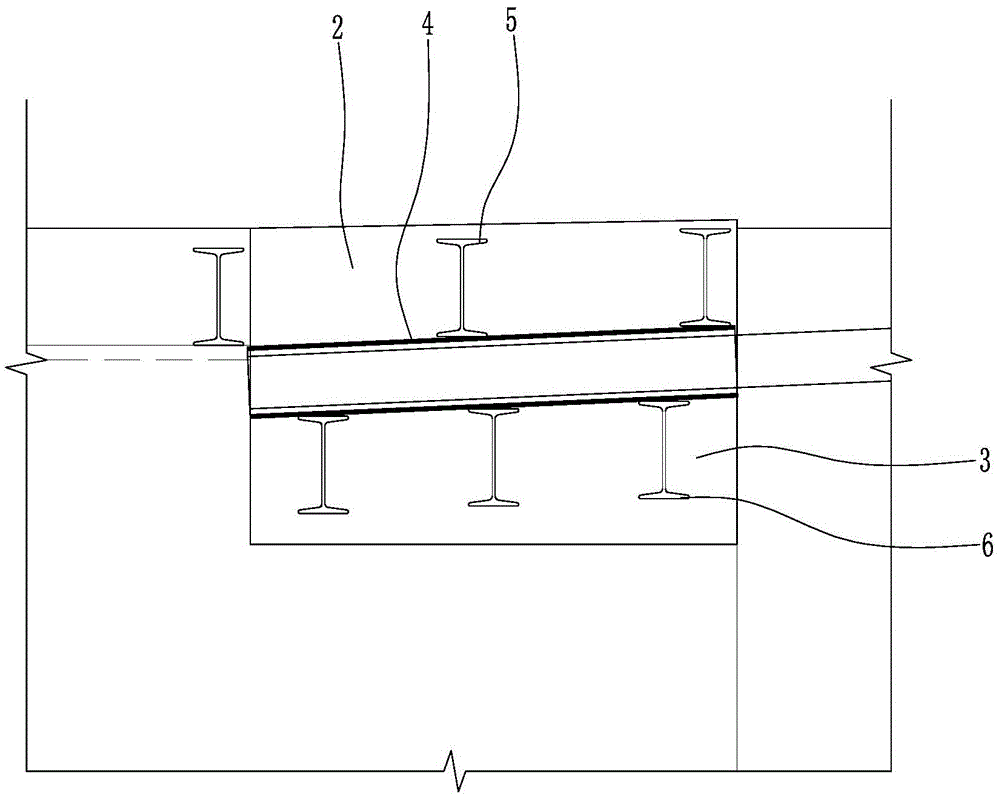 A construction method for the support of multi-arch tunnel without chamber and large pipe shed