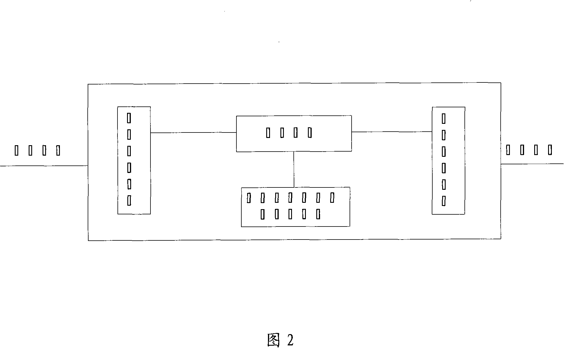 Method, device and system for engaging second layer network and third layer network