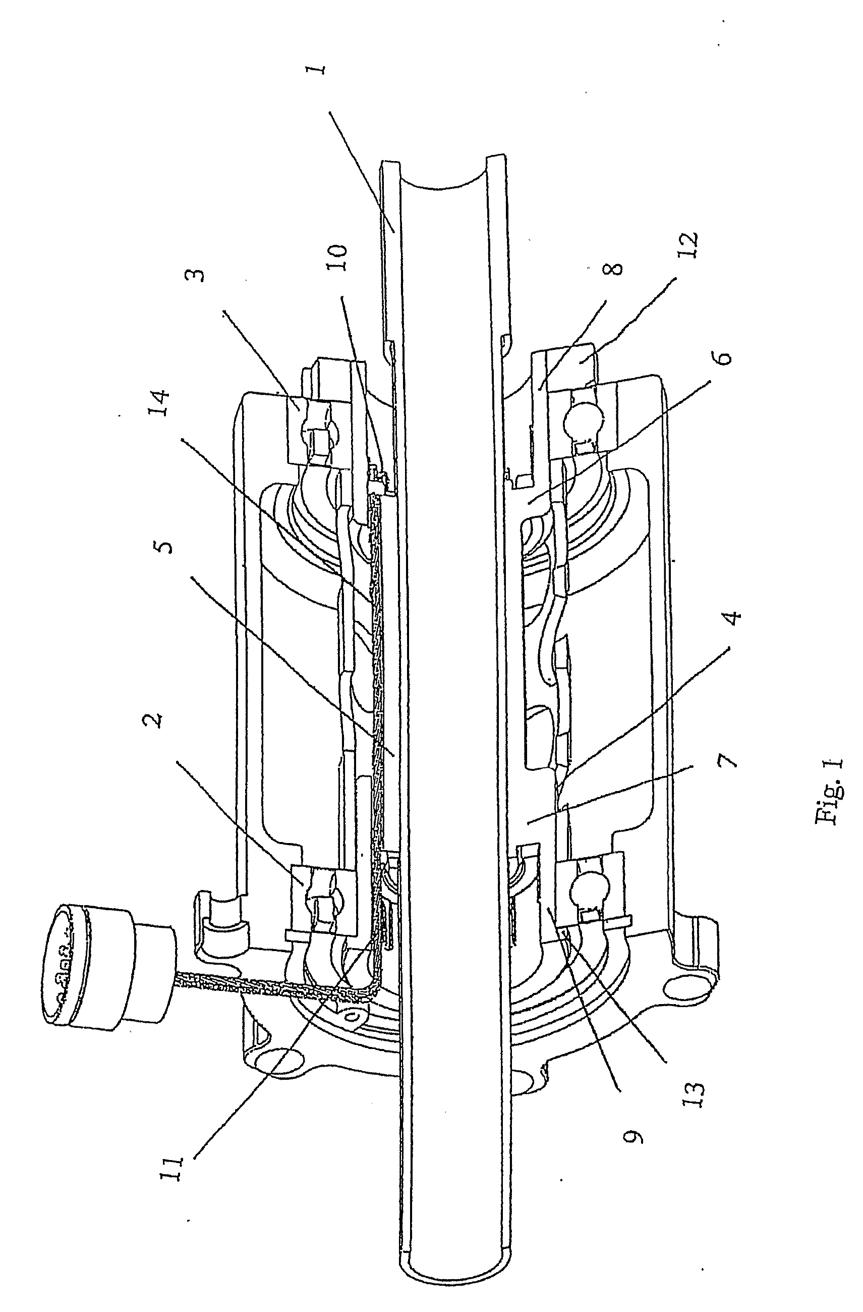 Bearing Assembly with a Strain Sensor