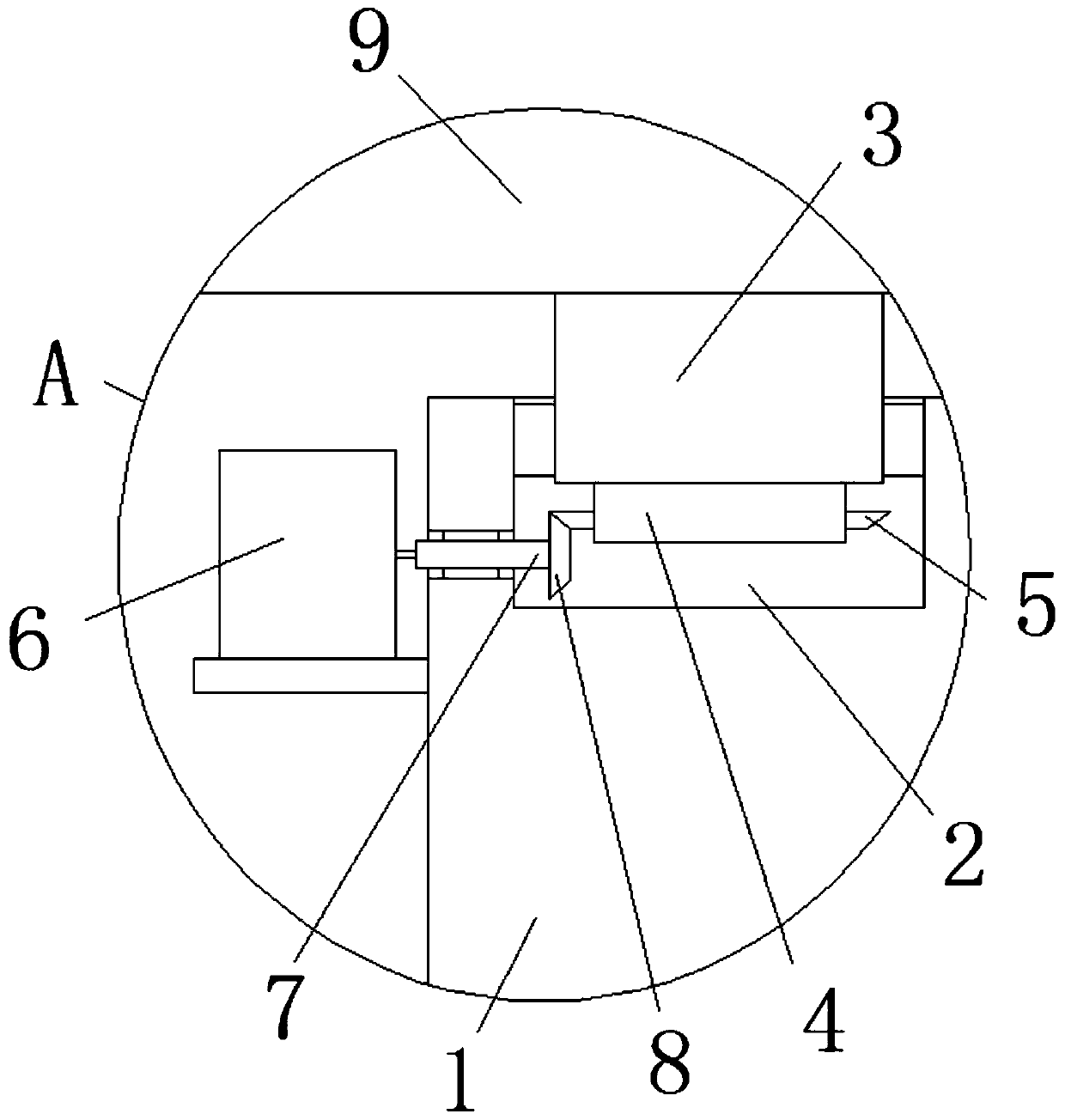 CNC robotic arm with pick-up and clamping device