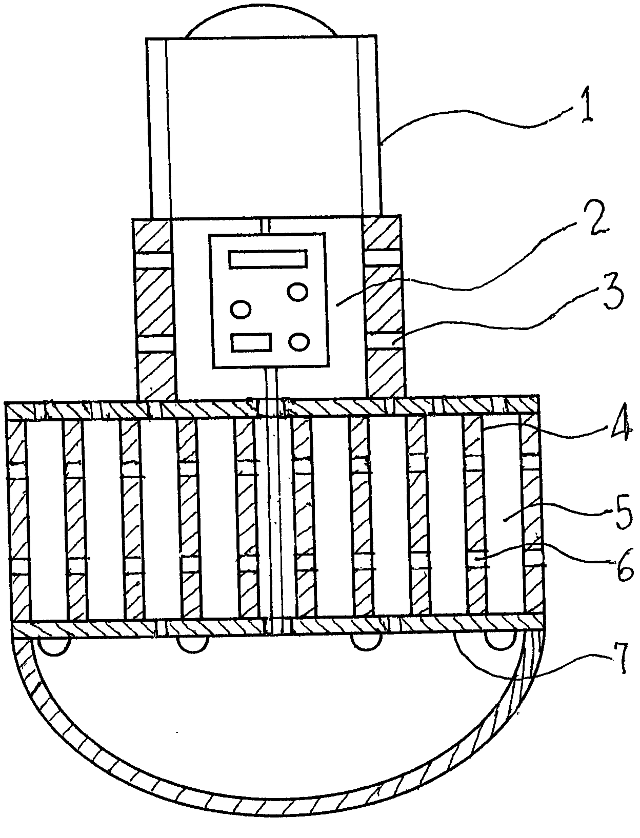 Long-service-life LED energy-saving lamp