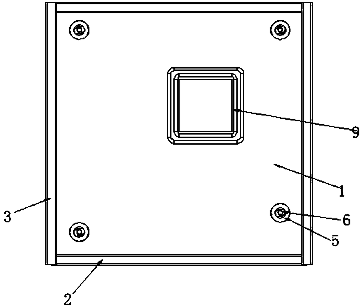 Heat dissipating fin and installation method thereof