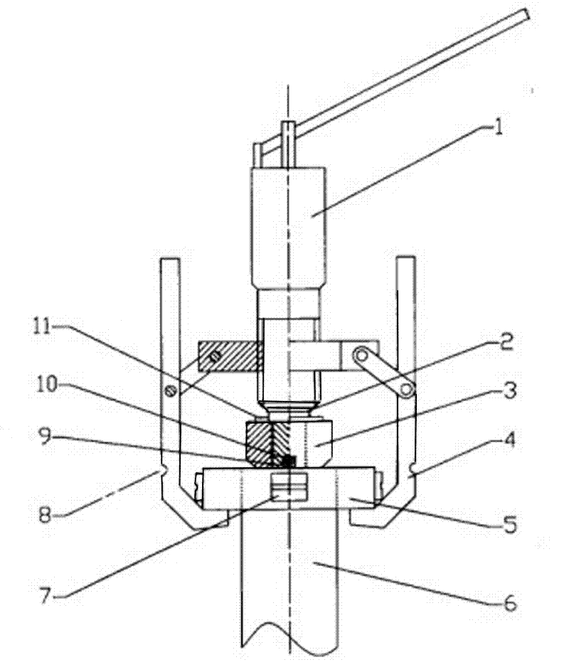 Heating vibration screw extractor