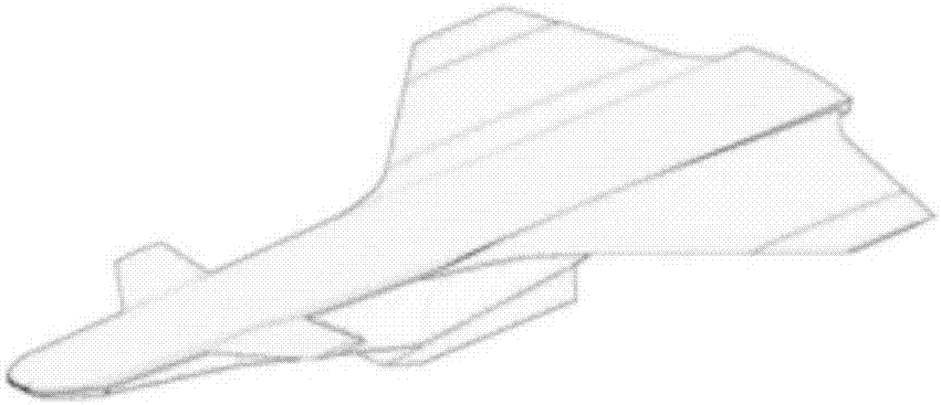 Aerodynamic layout design method based on variable-configuration aerospace vehicle