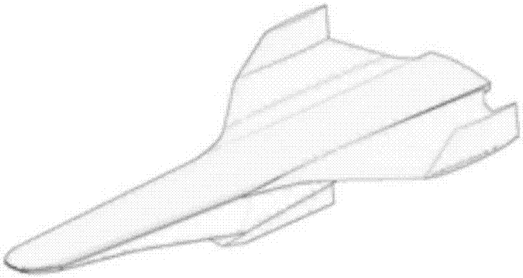 Aerodynamic layout design method based on variable-configuration aerospace vehicle
