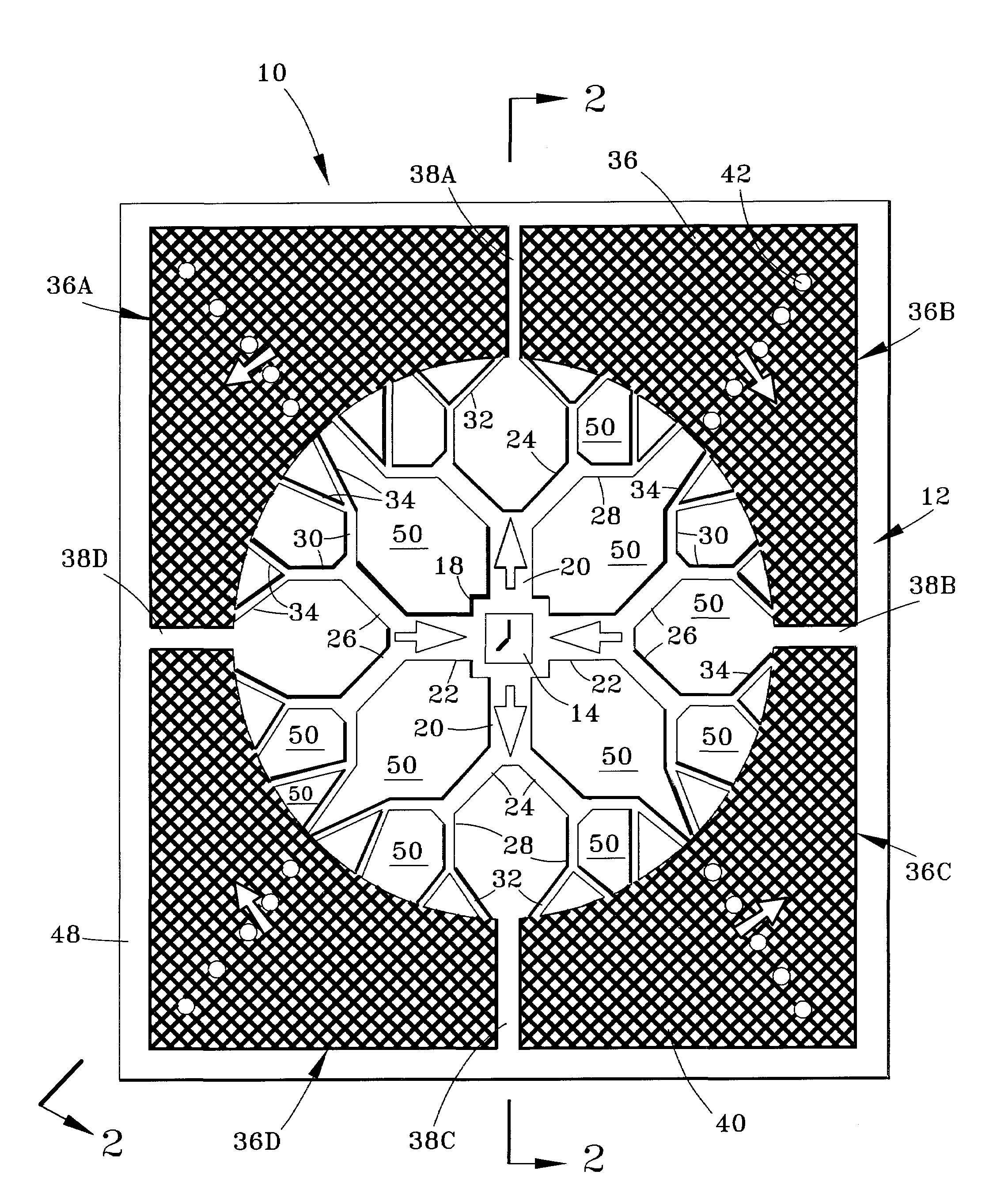 Cooling device for an electronic component