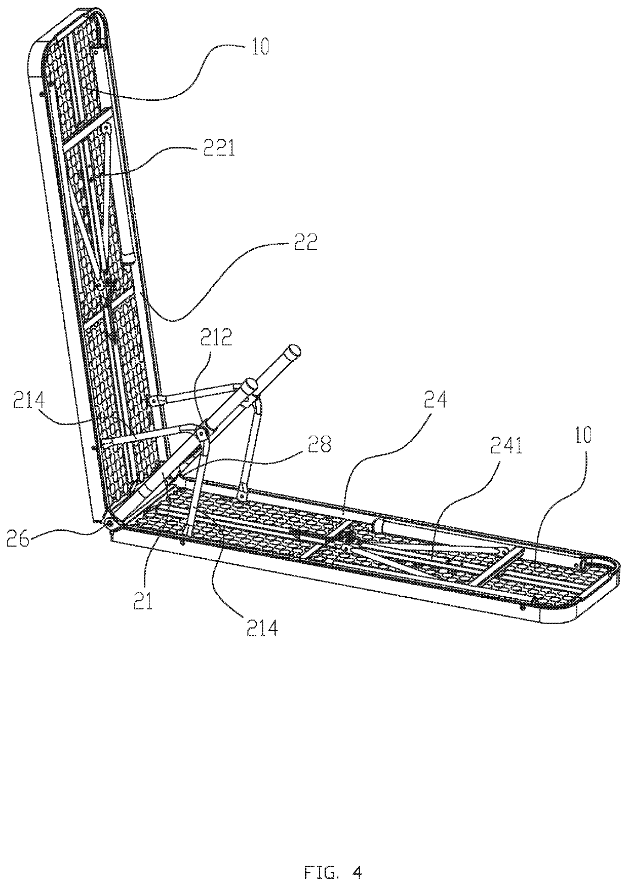 Folding stool or folding table and folding frame thereof