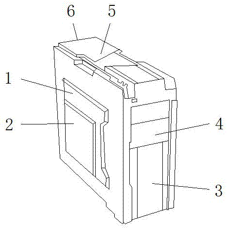 Heat-dissipating computer case shell being easy to detach