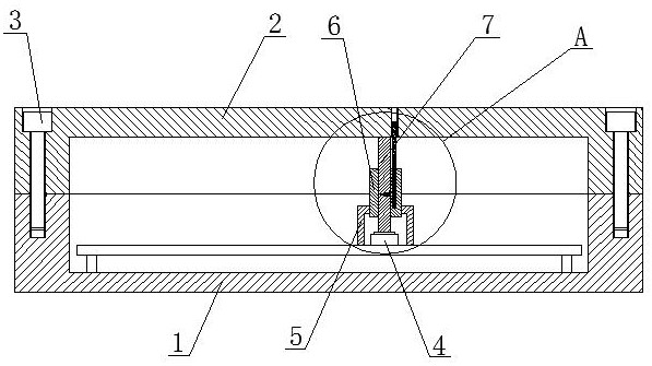 Truck scale controller shell anti-disassembly structure