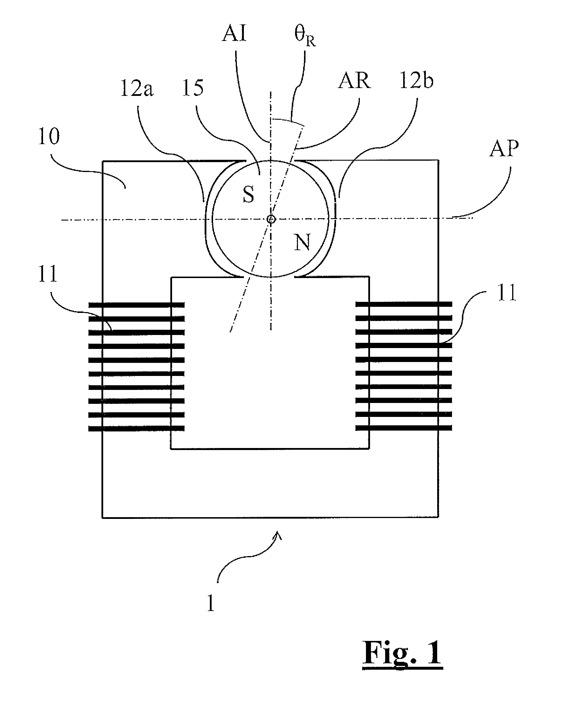 Method for starting a permanent magnet single-phase synchronous electric motor and electronic device for implementing said method