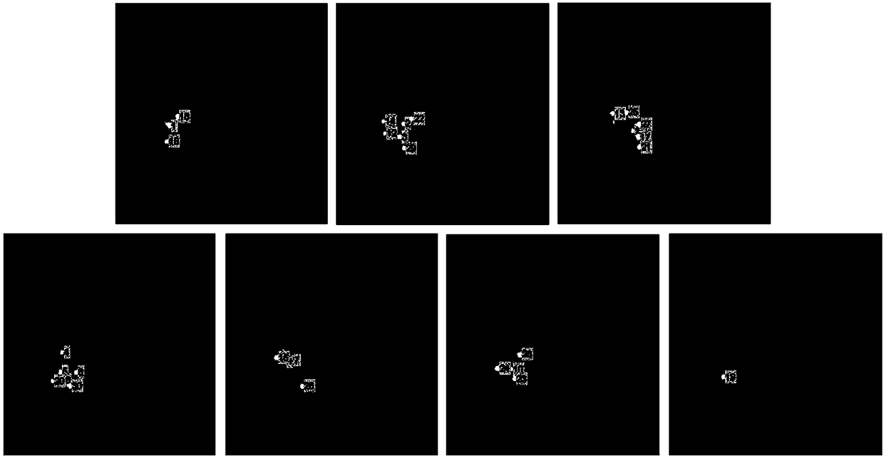 Multimodal nuclear magnetic resonance image segmentation method for glioblastoma