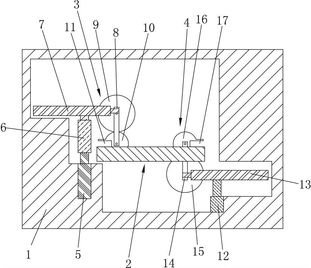 Twisting forming device of bangbangmo