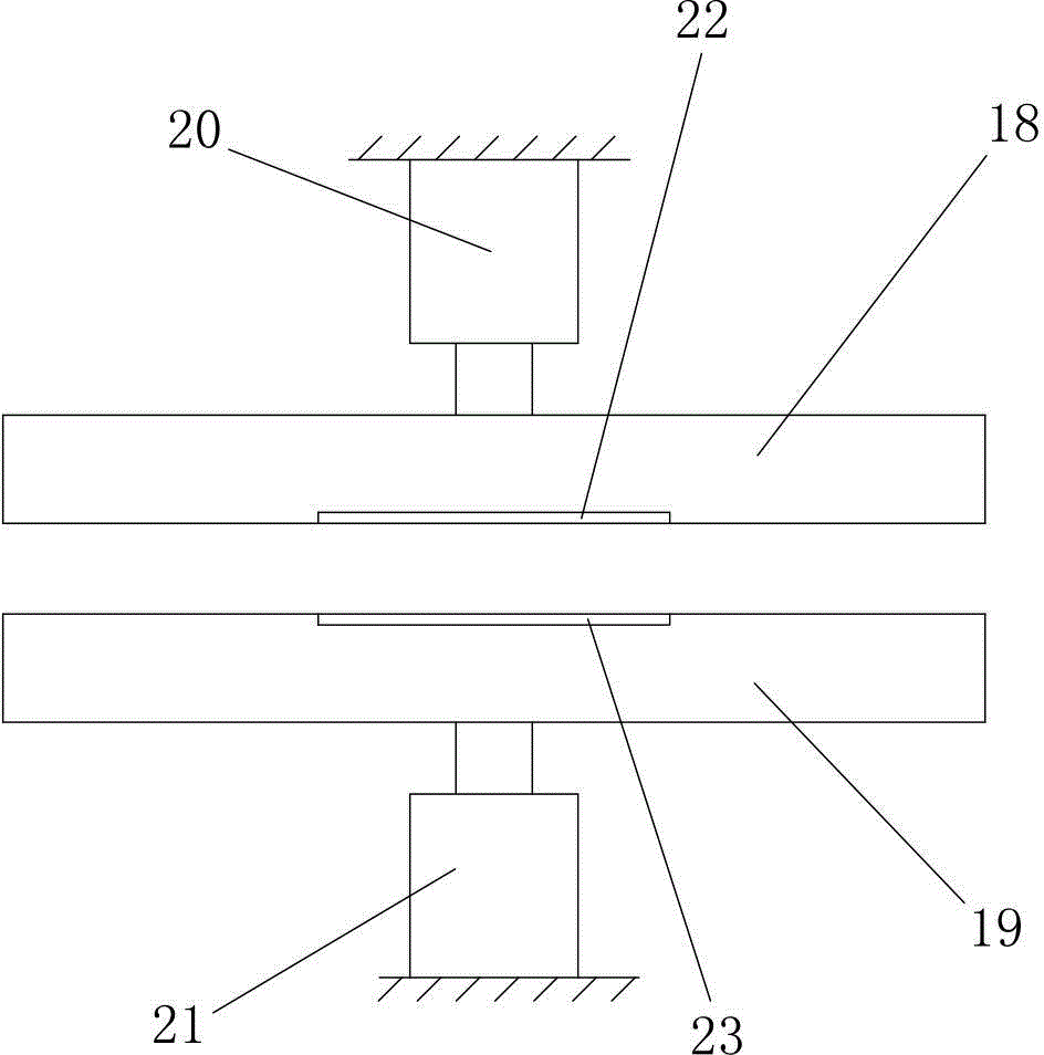 Twisting forming device of bangbangmo