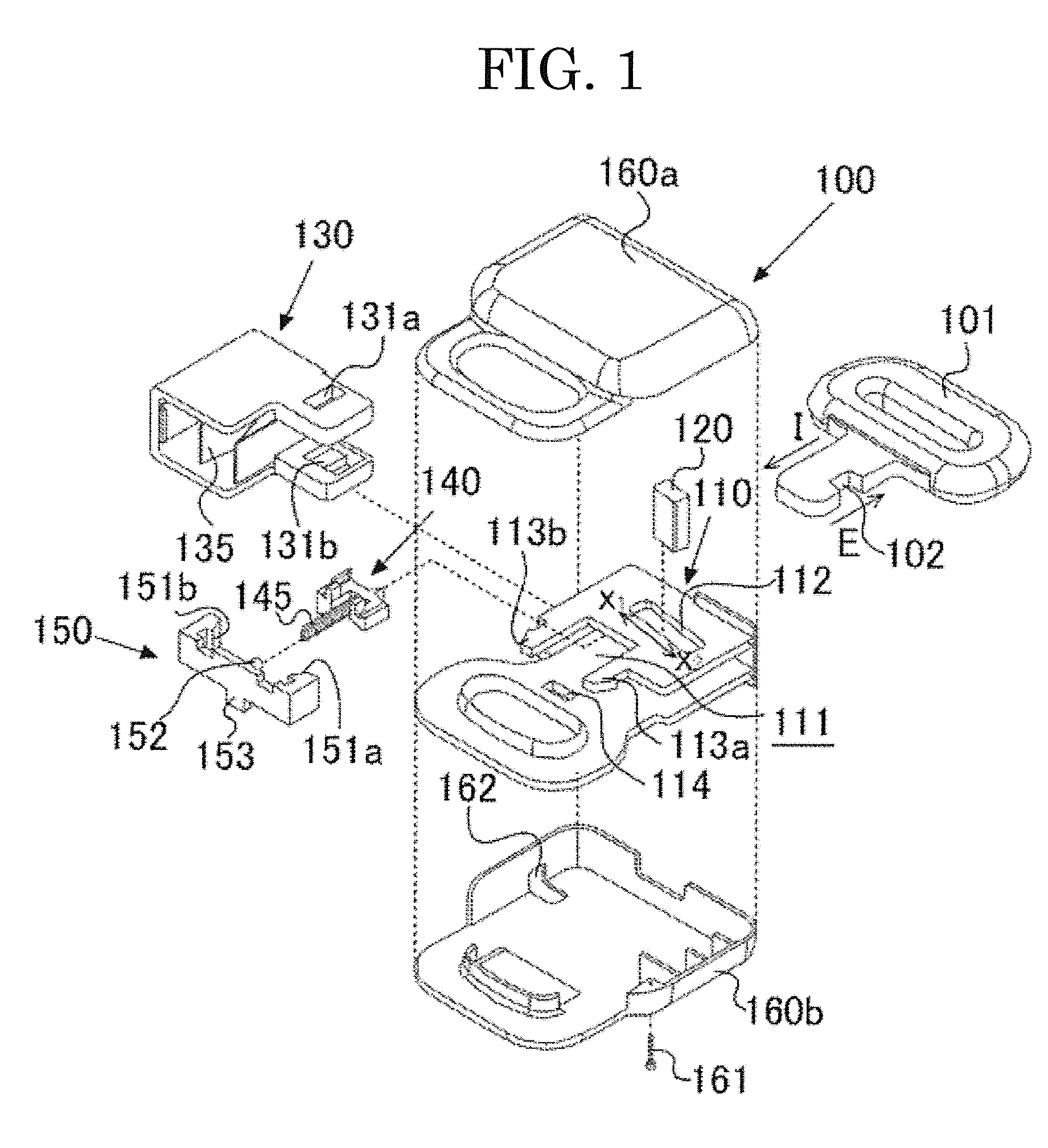 Buckle for Connector, and Method for Assembling Same