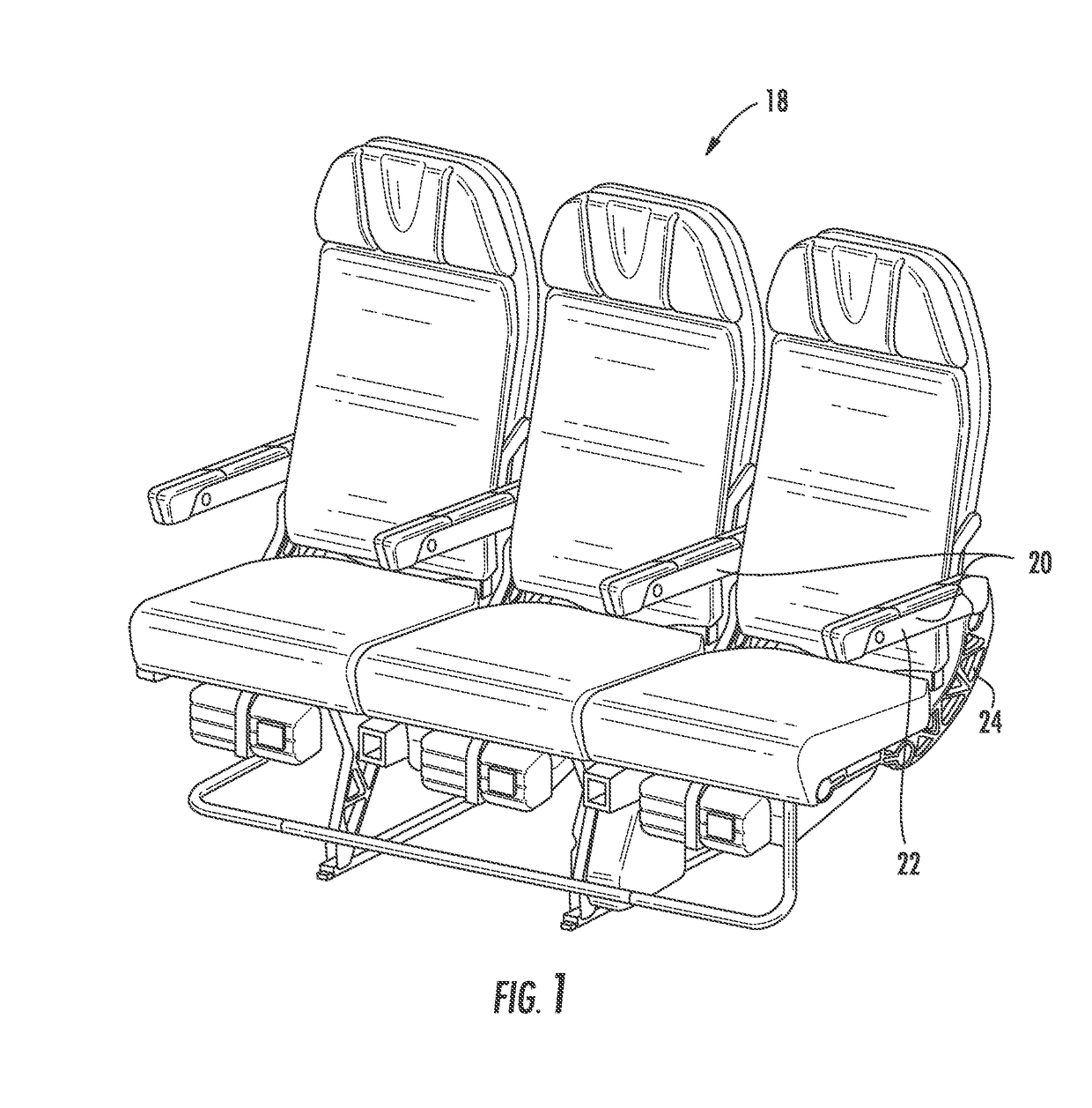 Passenger seat with close-out shroud