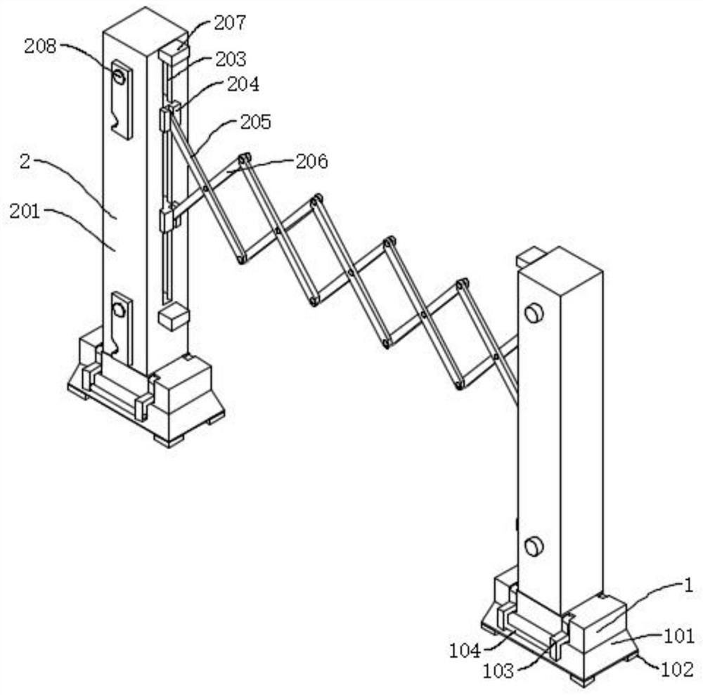 Portable fence for power maintenance and repair