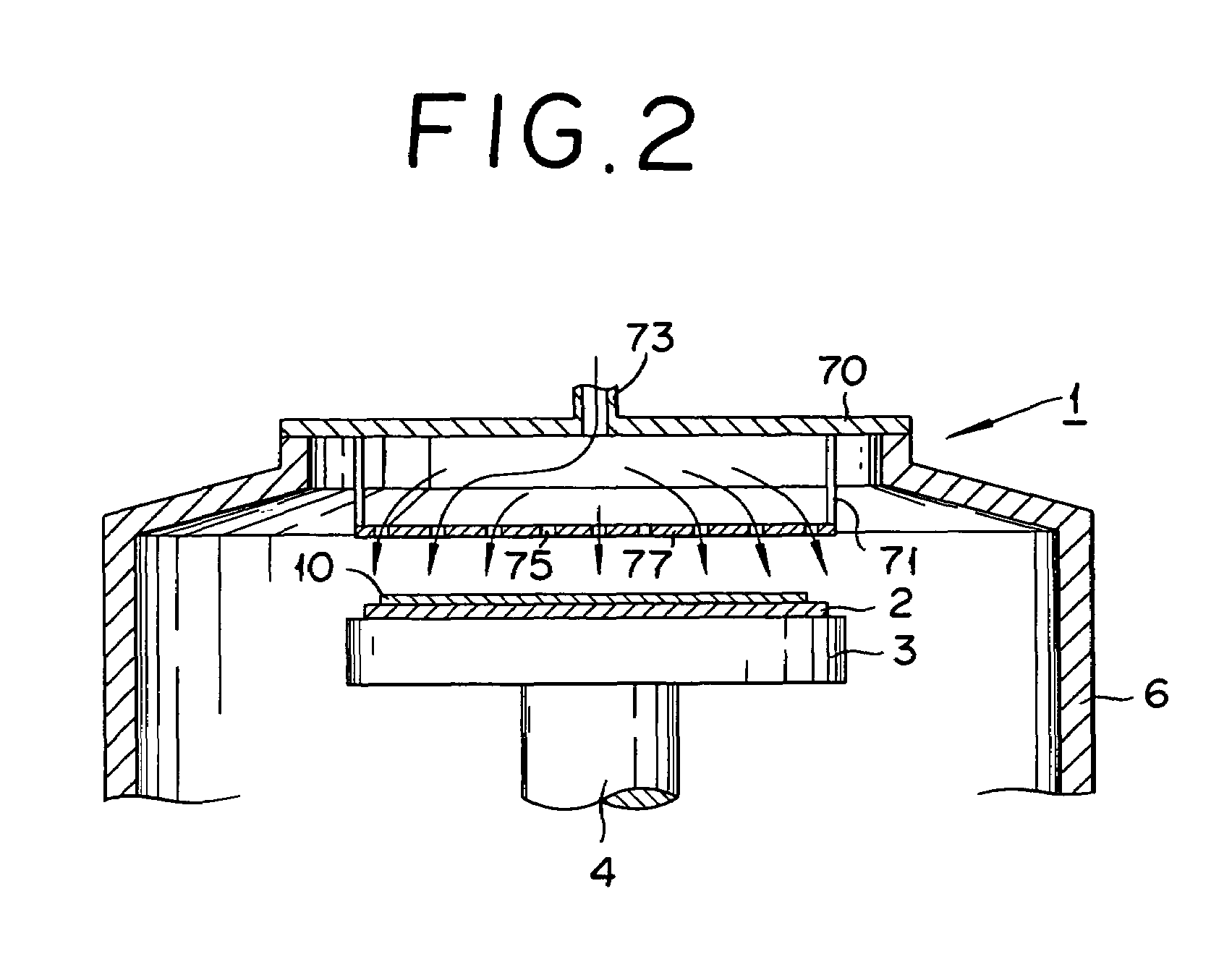 Method and apparatus for production of fluorine-containing polyimide film