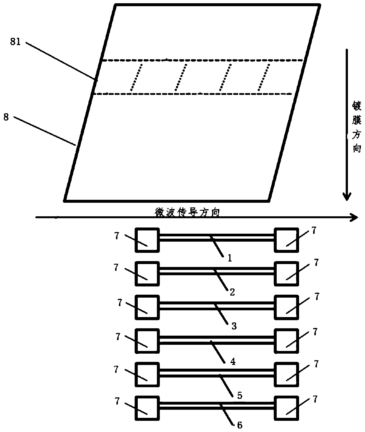 Method for inspecting microwave capability of plate-type PECVD