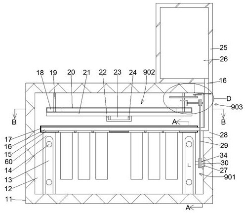 Vibration device for reinforcing coagulability of concrete in concrete mold production