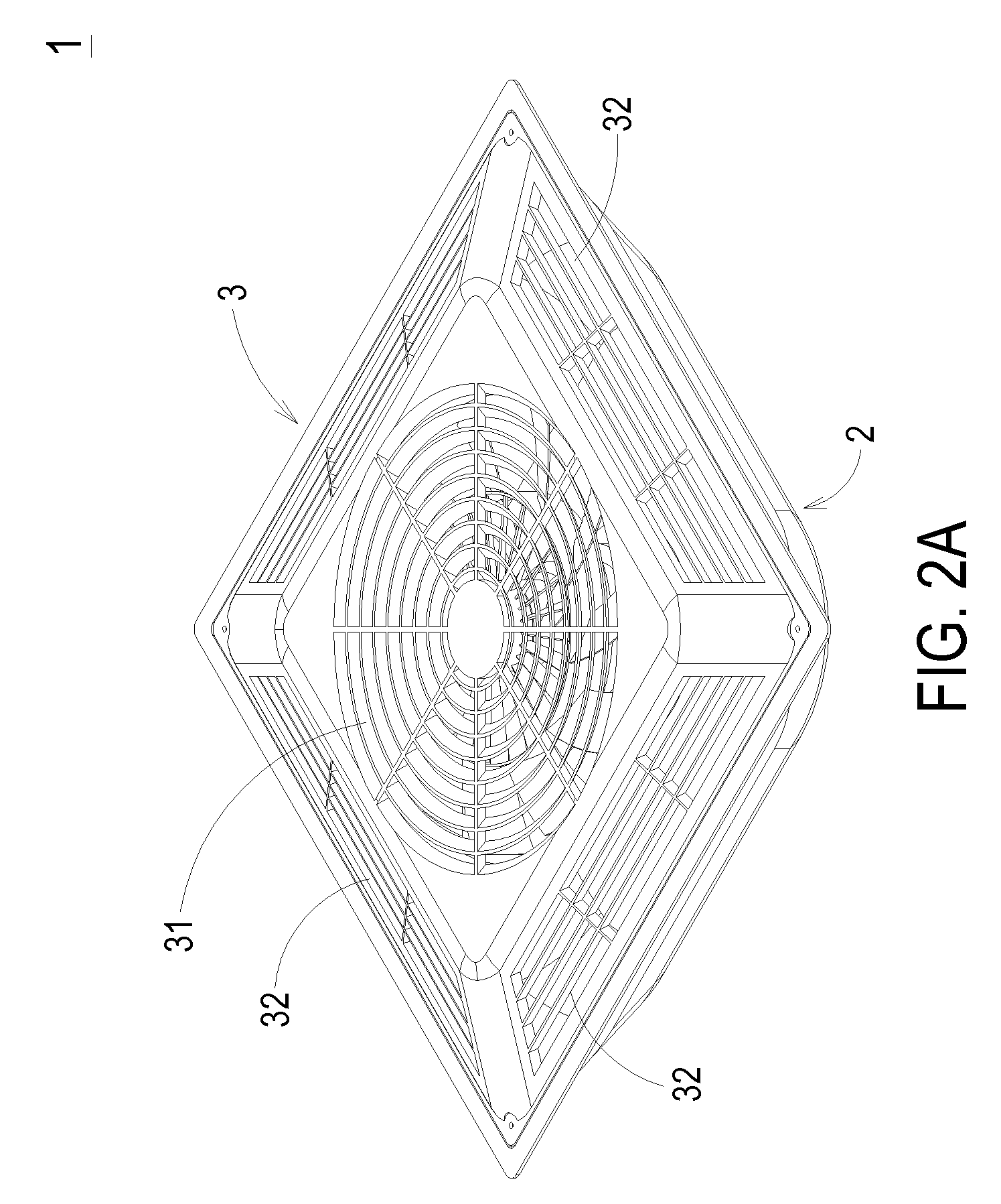 Recirculation fan and fan assembly thereof