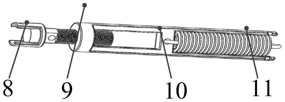 Tension-adjustable instantly-released rope net storage and release mechanism