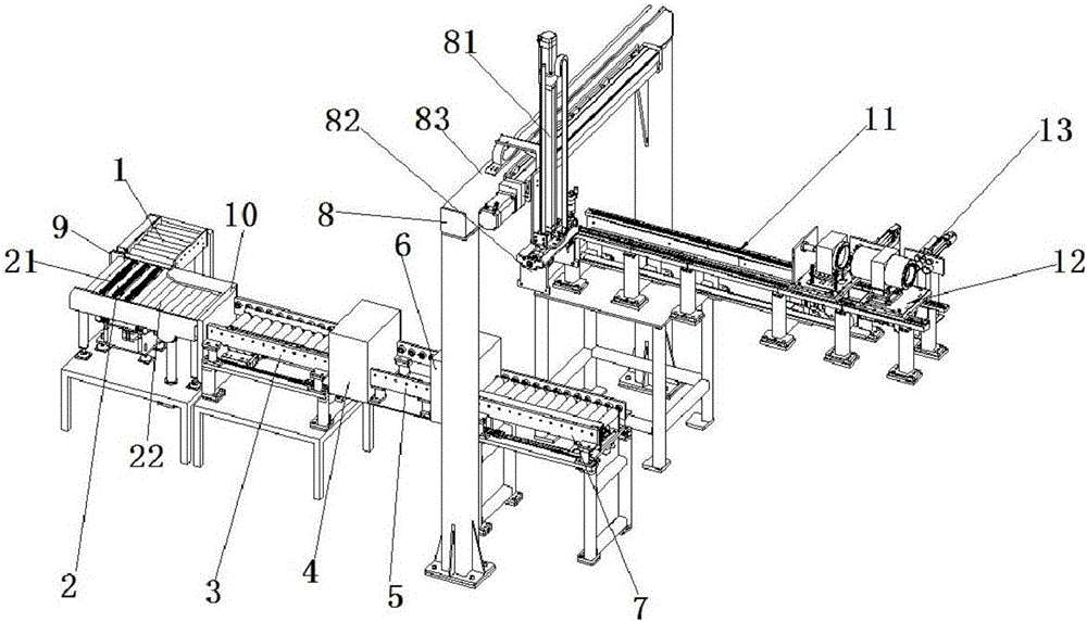 Device for transporting and docking nuclear facilities