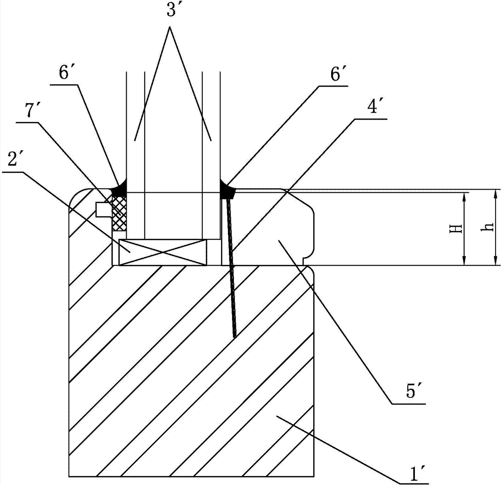 Glass fixing device