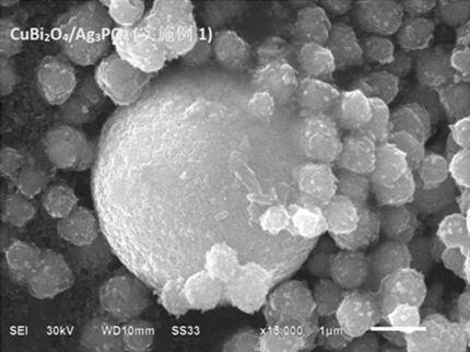 A kind of micro-nano heterojunction visible light composite photocatalyst and its preparation method and application