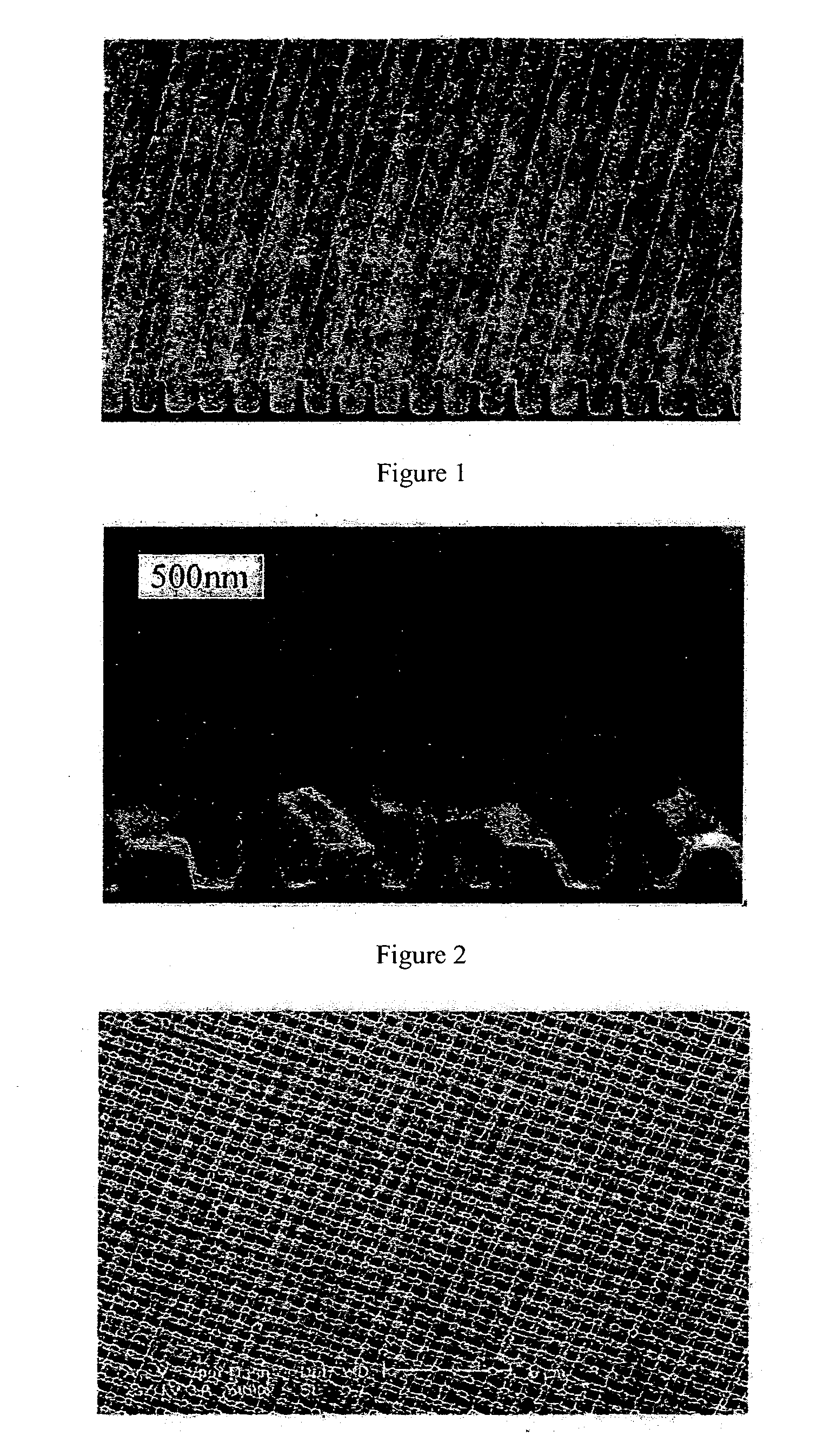 Method of nanopatterning, a resist film for use therein, and an article including the resist film