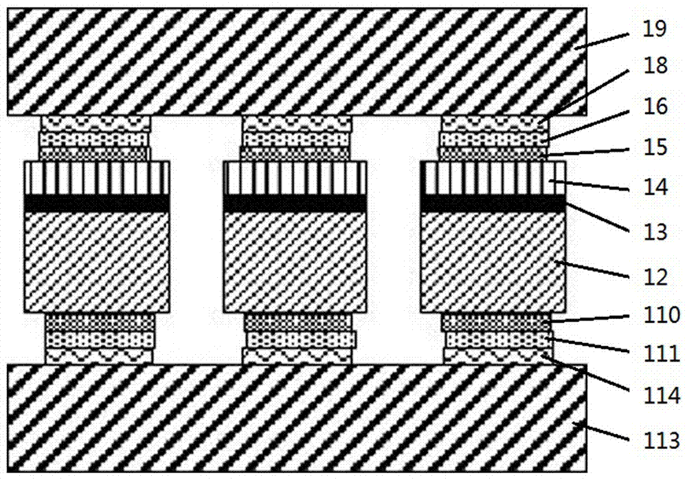 Preparation method of Micro-LED light emitting display device