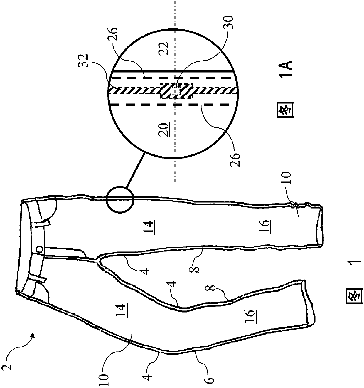 Motion capturing garments and system and method for motion capture using jeans and other garments