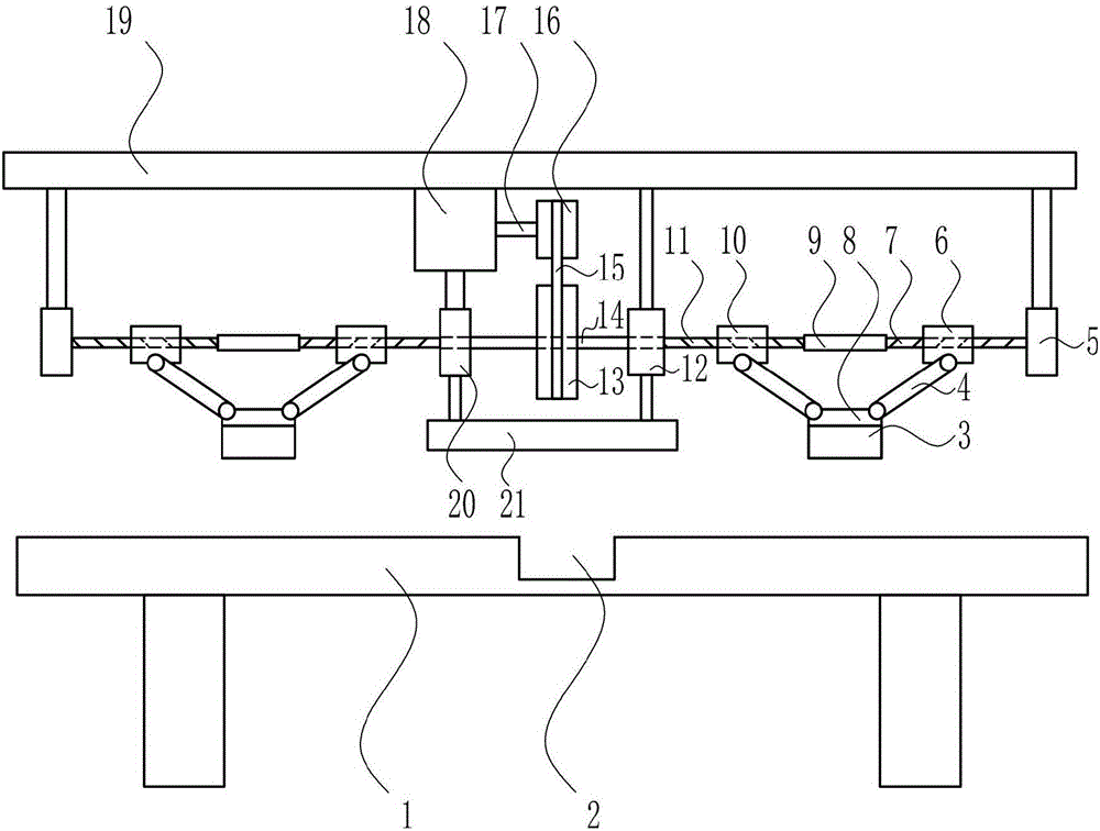 Leather rapid cutting device for shoemaking