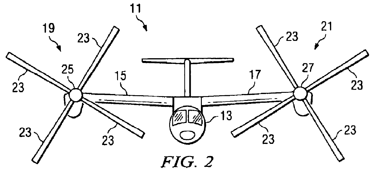 Stiff-in-plane gimbaled tiltrotor hub