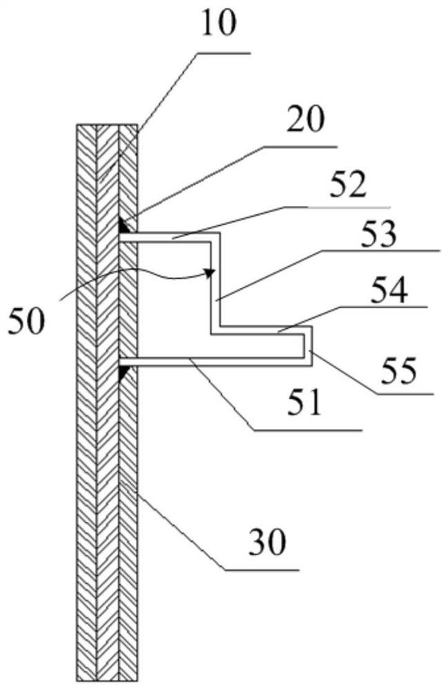 Wear prevention device for wear prevention of circulating fluidized bed water cooling wall and installation method of wear prevention device