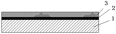 Process for preparing diamond-like coating doped with silicon element