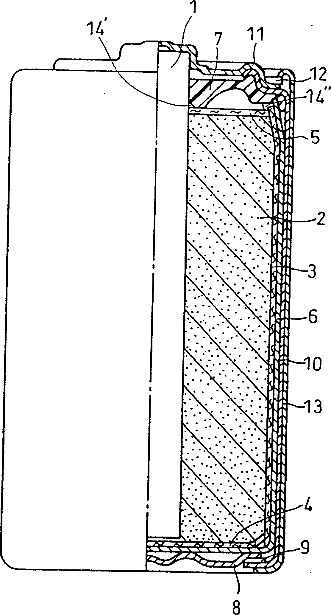 Manganese dry battery