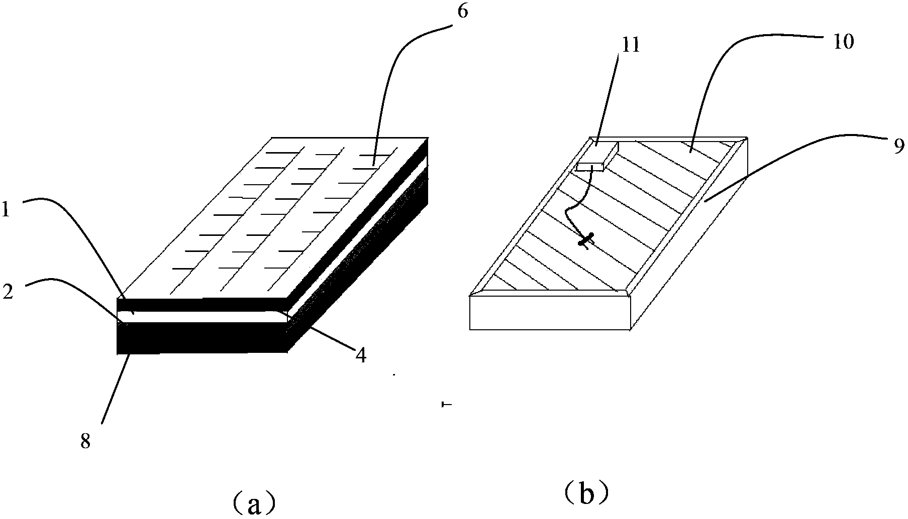 Integrated assembly of solar battery and portable energy storage equipment and control method thereof