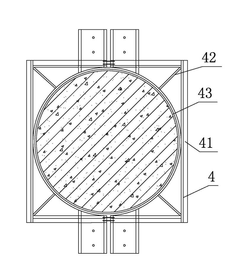 Method and device for reinforcing bridge by external pre-stressed strands under bridge