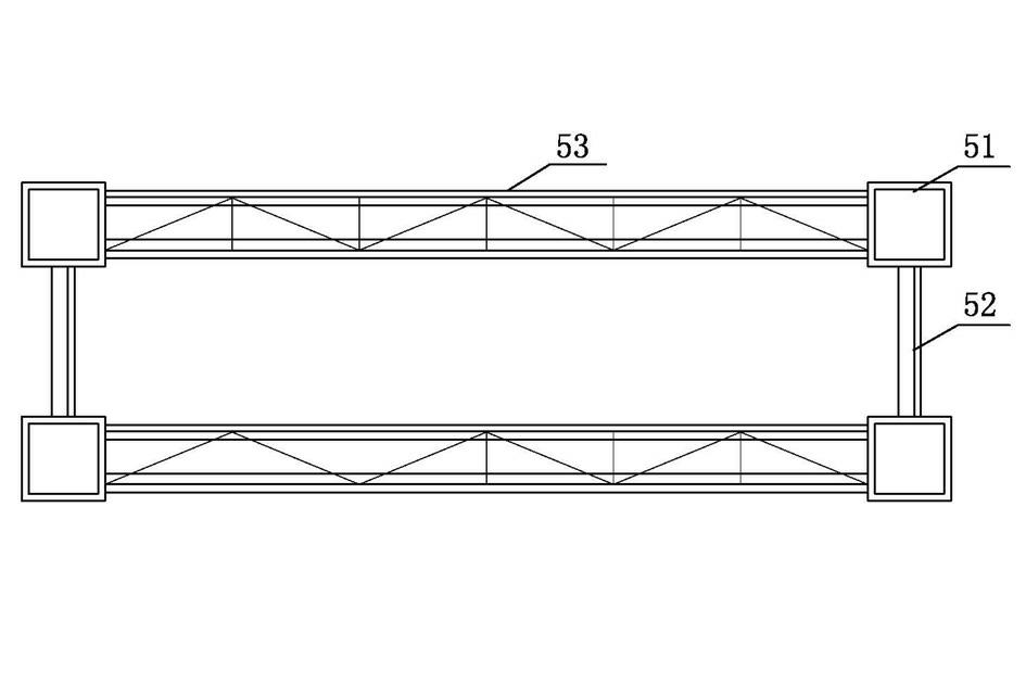 Method and device for reinforcing bridge by external pre-stressed strands under bridge