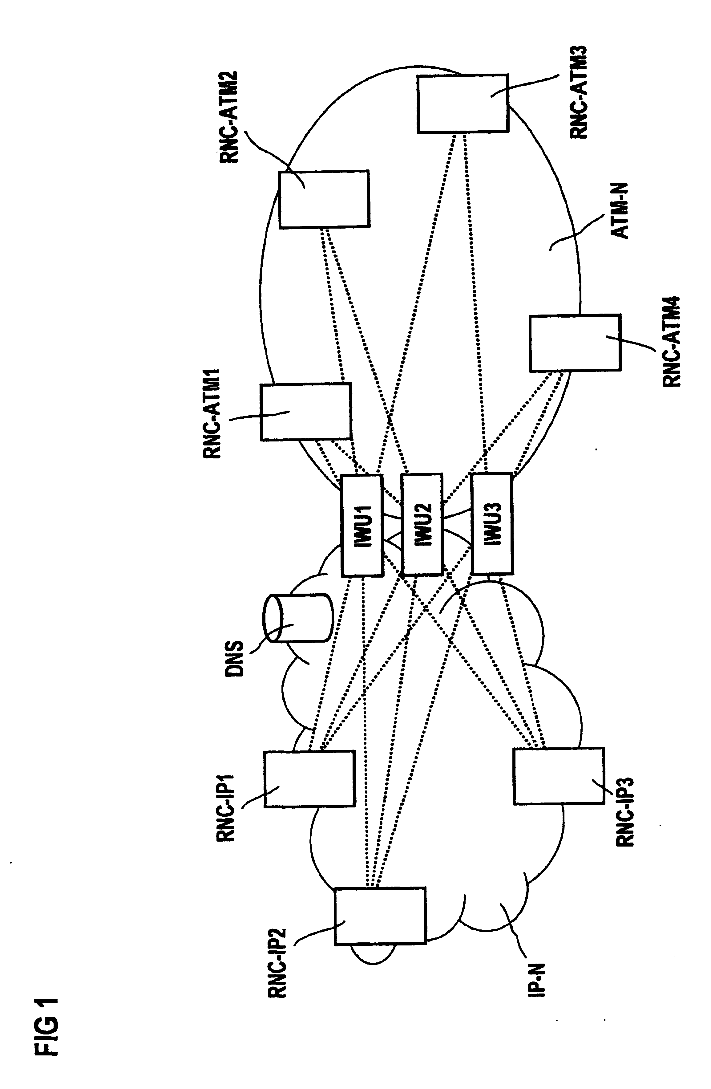 Radio communication system and method for the operation thereof
