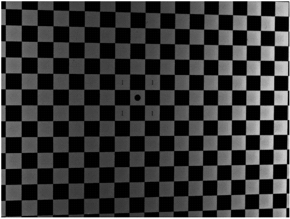 Sub-pixel checkerboard corner detection method based on color constancy