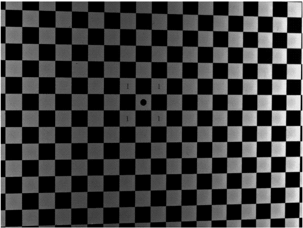 Sub-pixel checkerboard corner detection method based on color constancy