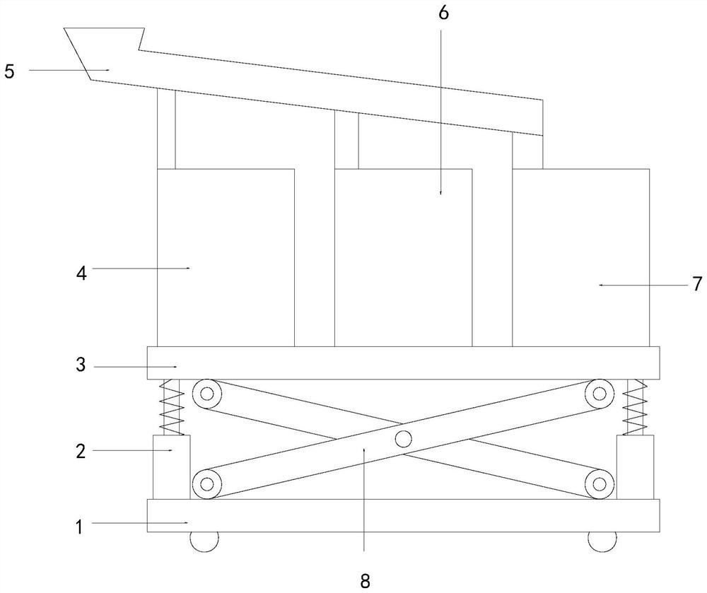 Collection and transportation device for agricultural products