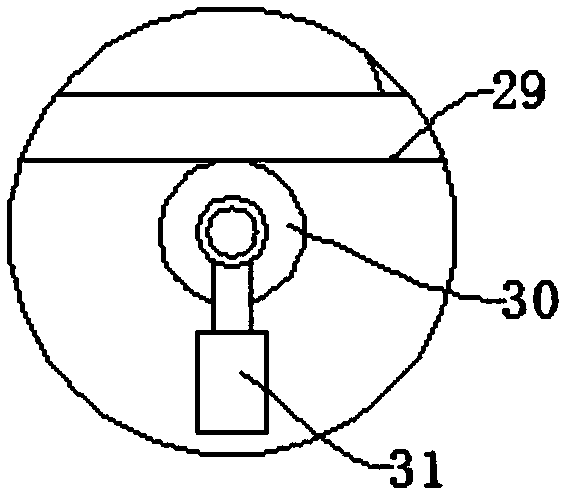 Electrode pole piece rolling cleaning device for production of lithium ion batteries