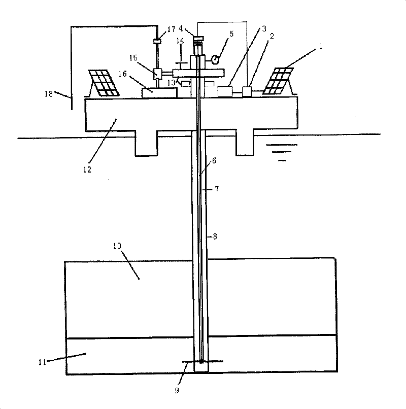 Method and device for exploring seabed gas hydrate