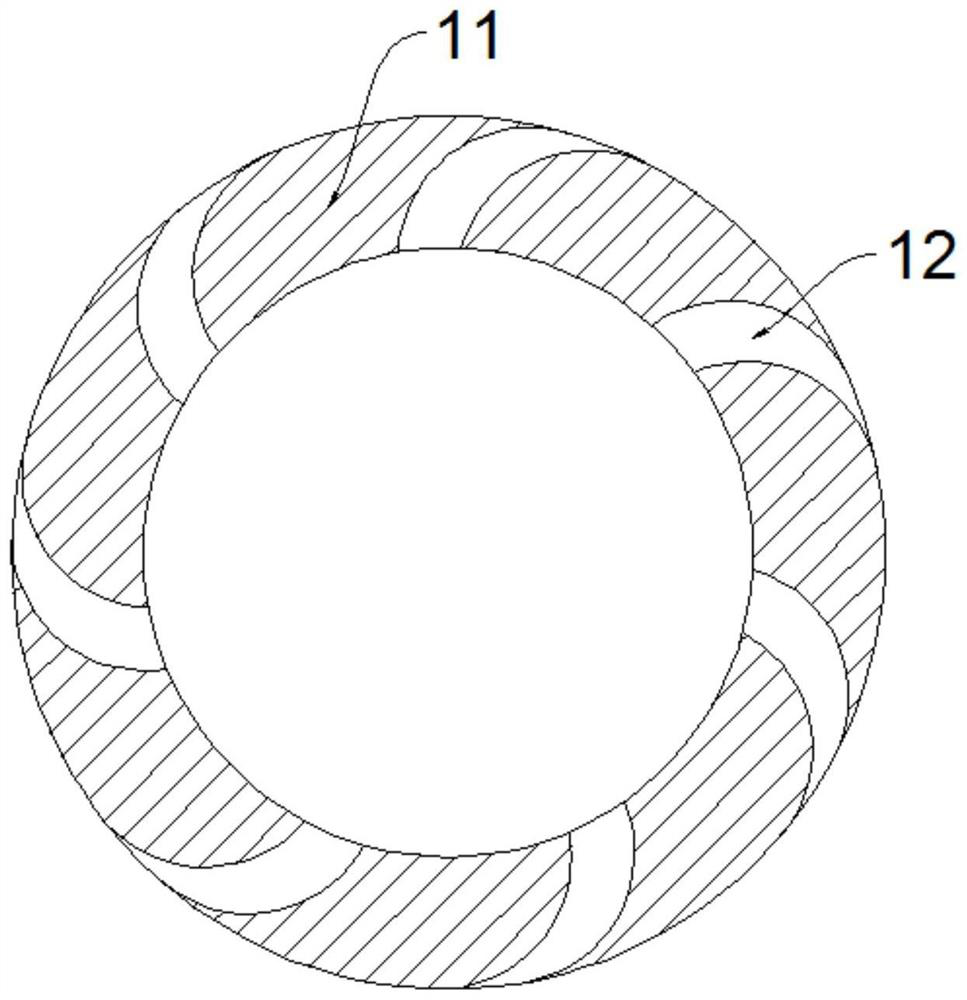 Garbage treatment device for environmental protection engineering