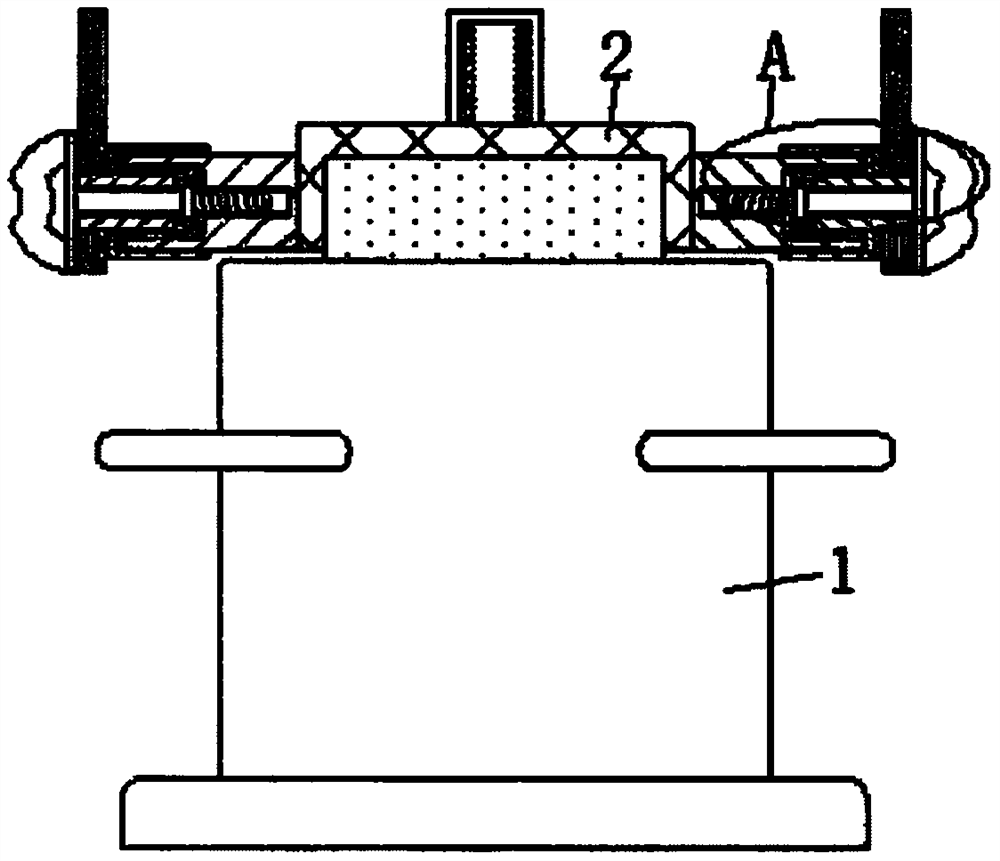 A jacking device based on bridge construction