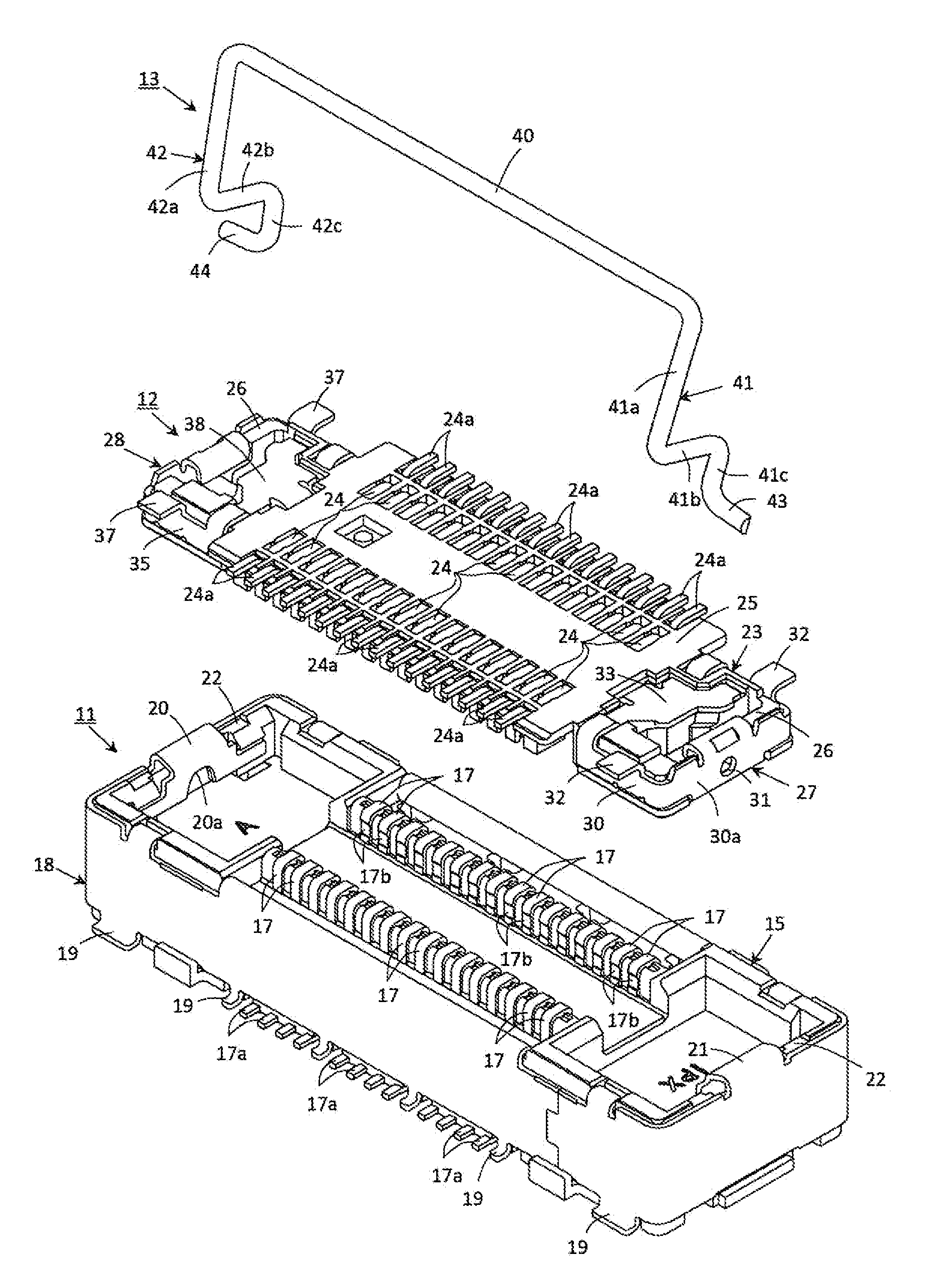Circuit-terminal connecting device