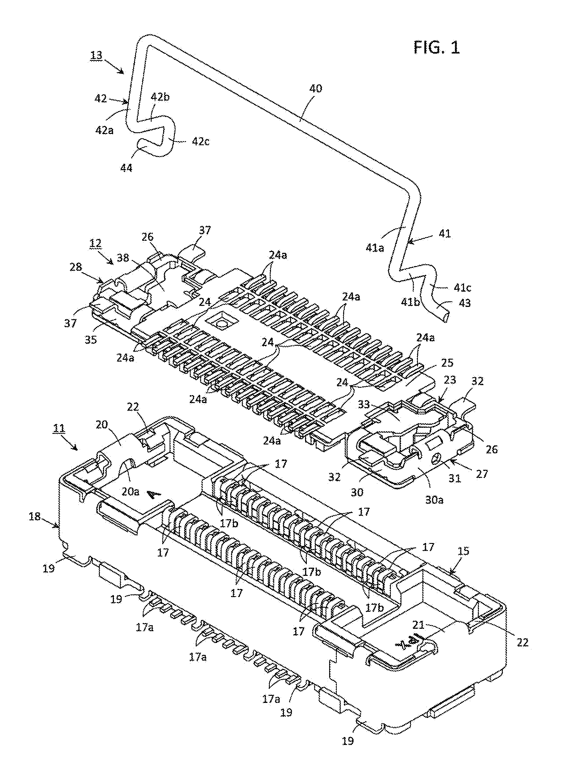 Circuit-terminal connecting device